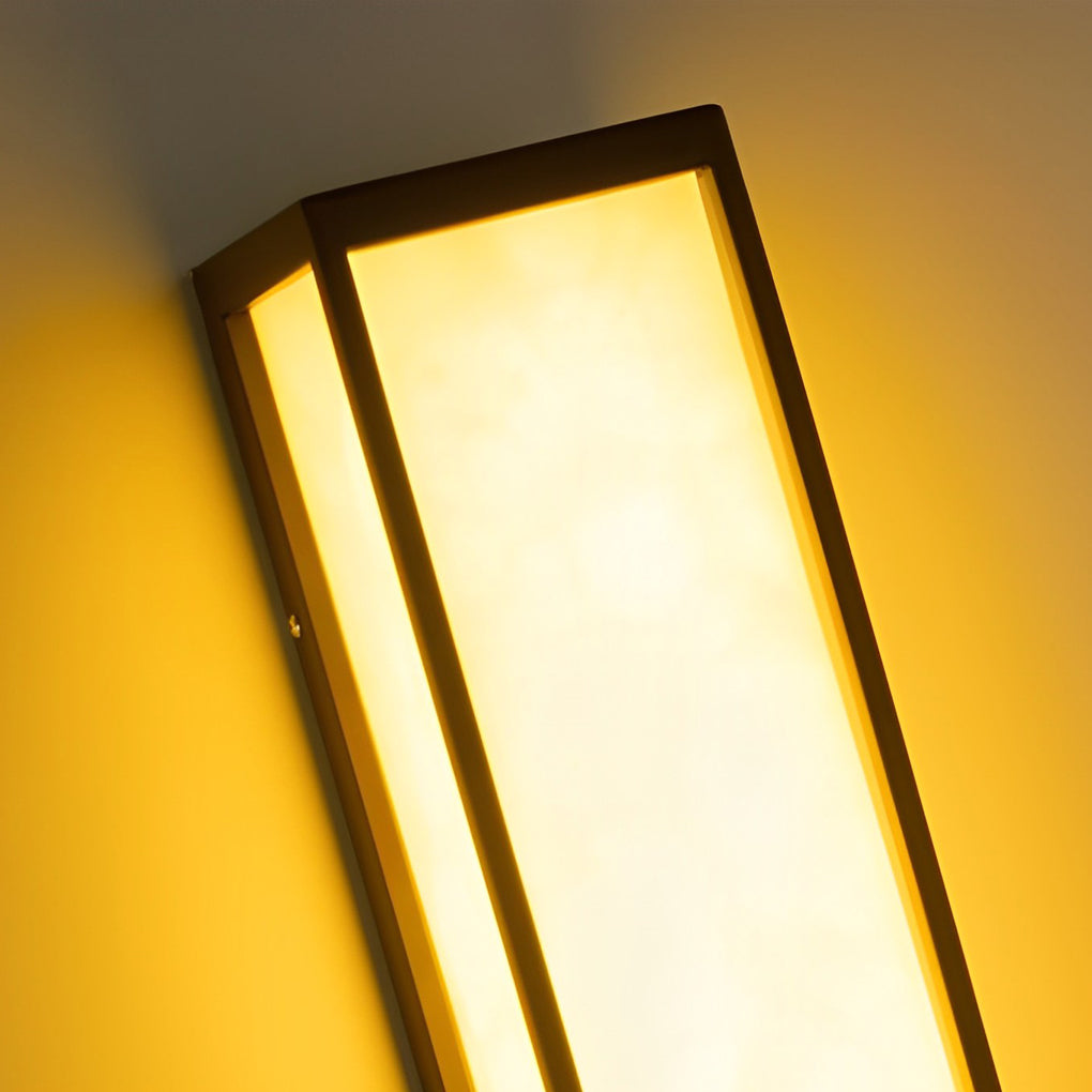 Vintage Waterproof Stainless Steel Brown Wall Lamp Exterior Lights - Lumpaz