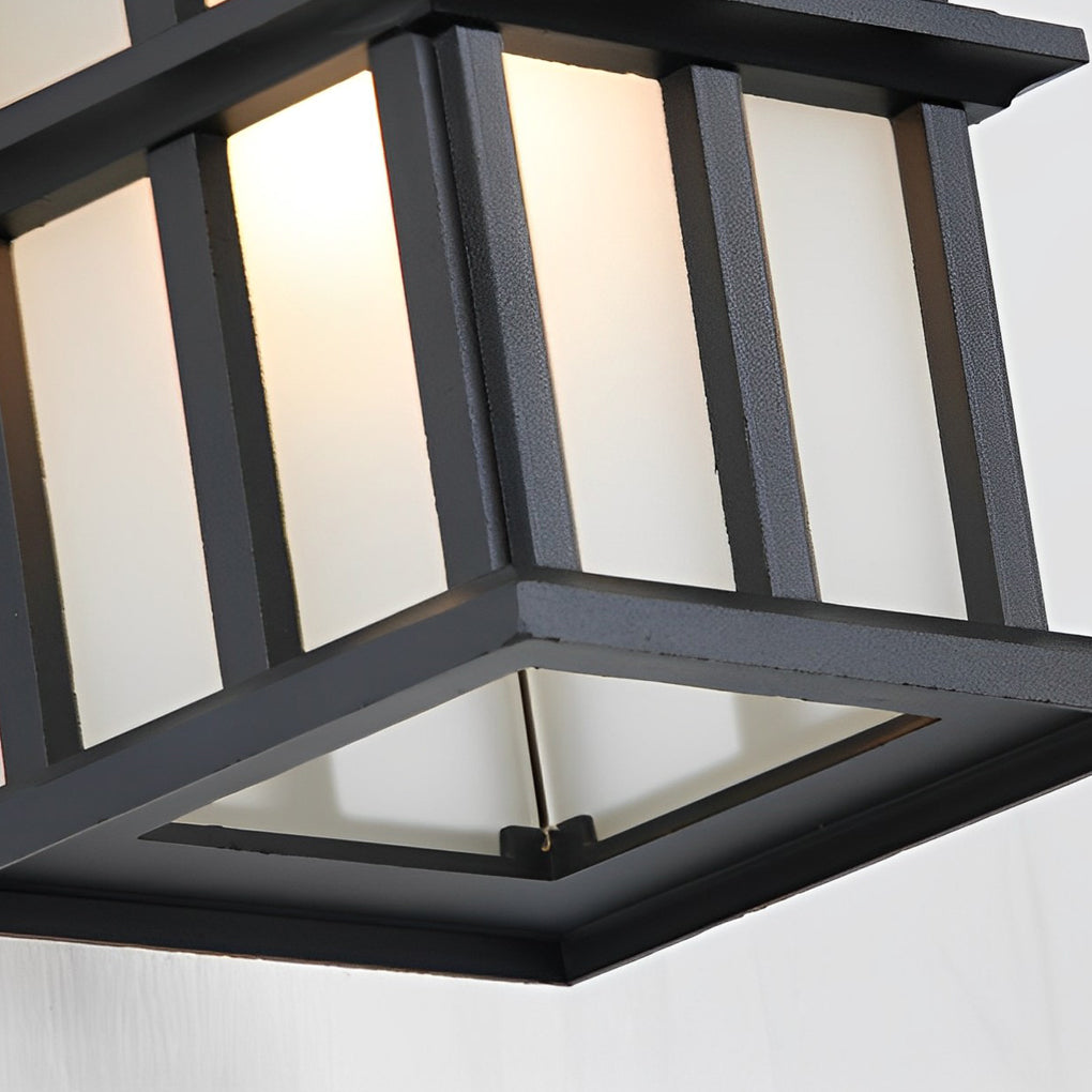 Outdoor Waterproof Aluminum Black European Style Exterior Wall Lights - Lumpaz