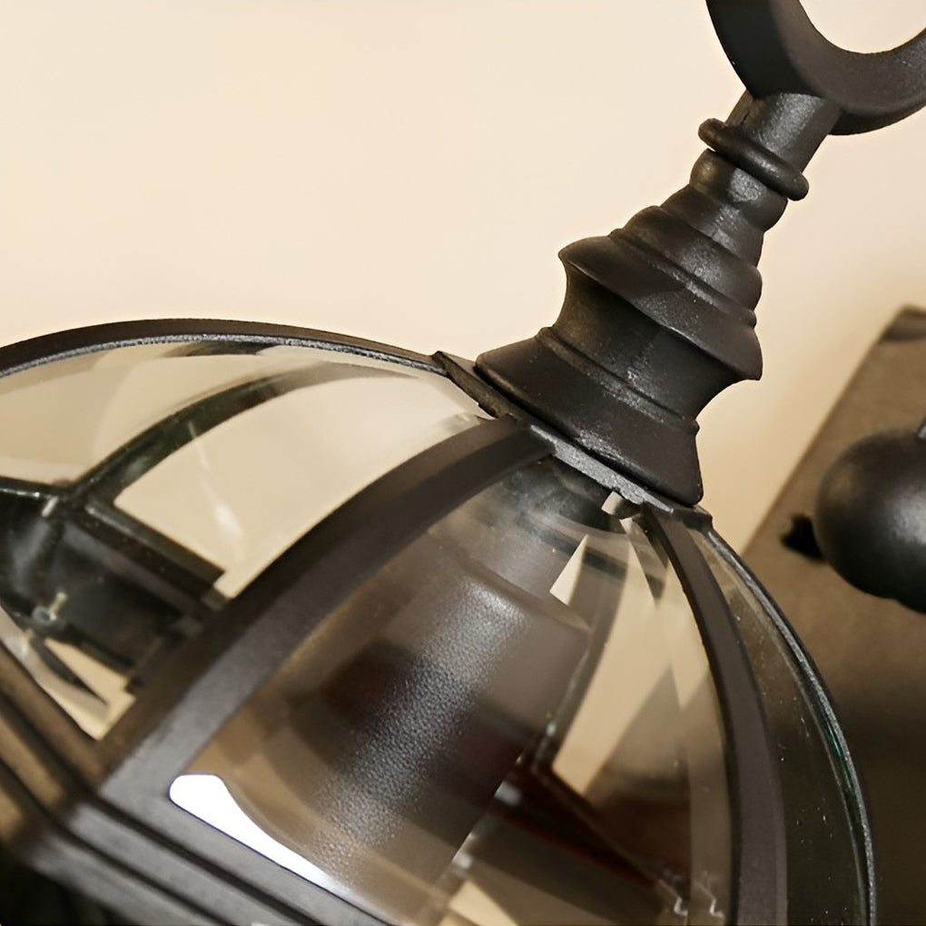 Double-layer Waterproof Glass E27 Vintage Wall Sconce Lighting Wall Lamp - Lumpaz