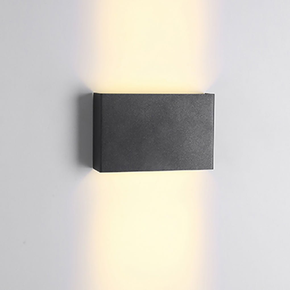 Rectangular Waterproof Up Down Lighting Led Modern Wall Washer Lights - Lumpaz