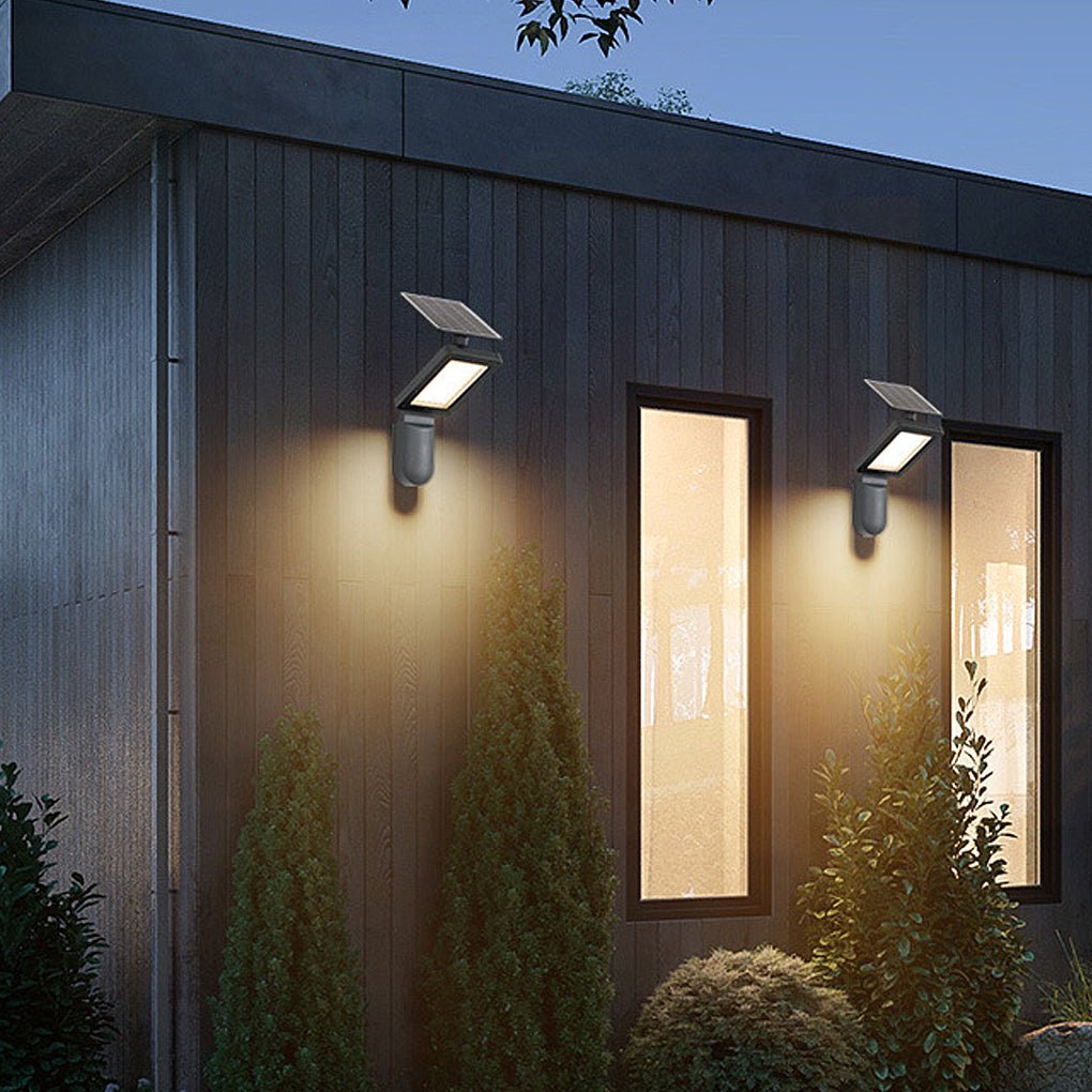 Creative Outdoor Wall Lights Solar Wall Lamp LED Wall Sconce Lighting - Lumpaz