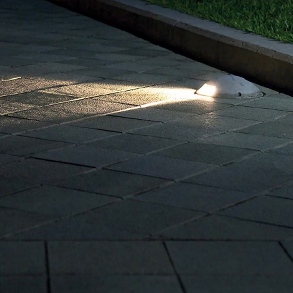 Round DC12V LED Waterproof Mdern Outdoor Step Lights Deck Stair Lights - Lumpaz