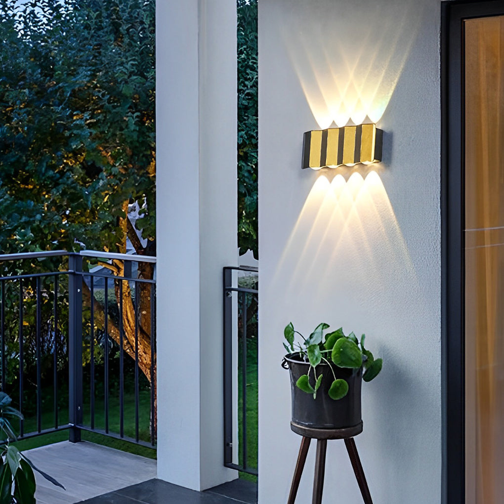 Creative LED Up and Down Light Waterproof Modern Wall Washer Lights - Lumpaz