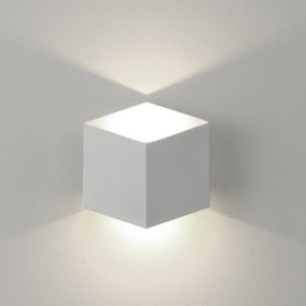 Square Waterproof up and down Lighting LED Modern Outdoor Wall Lights - Lumpaz