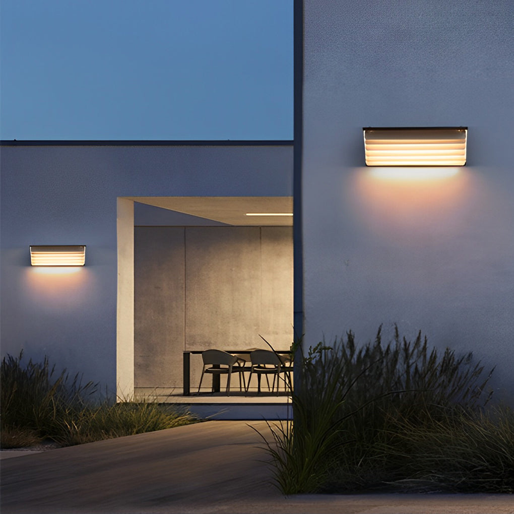 Creative Waterproof LED Modern Outdoor Wall Lamp Wall Sconce Lighting - Lumpaz