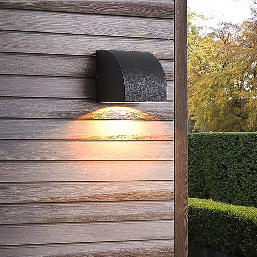 Waterproof Geometric Shaped Nordic Outdoor Wall Lights Wall Sconce Lighting - Lumpaz