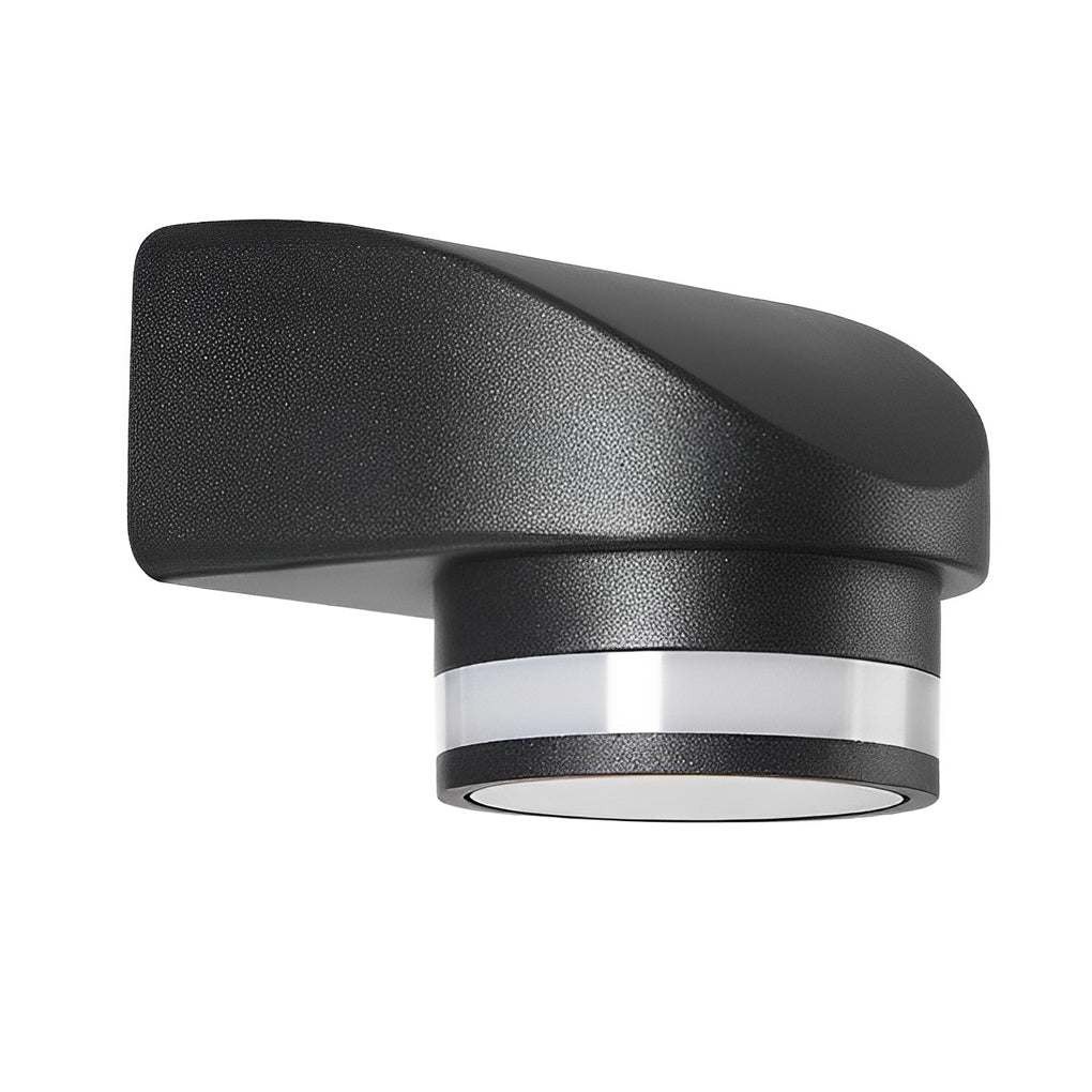 Round Up and Dawn Light LED Waterproof Black Outdoor Wall Washer Lights - Lumpaz