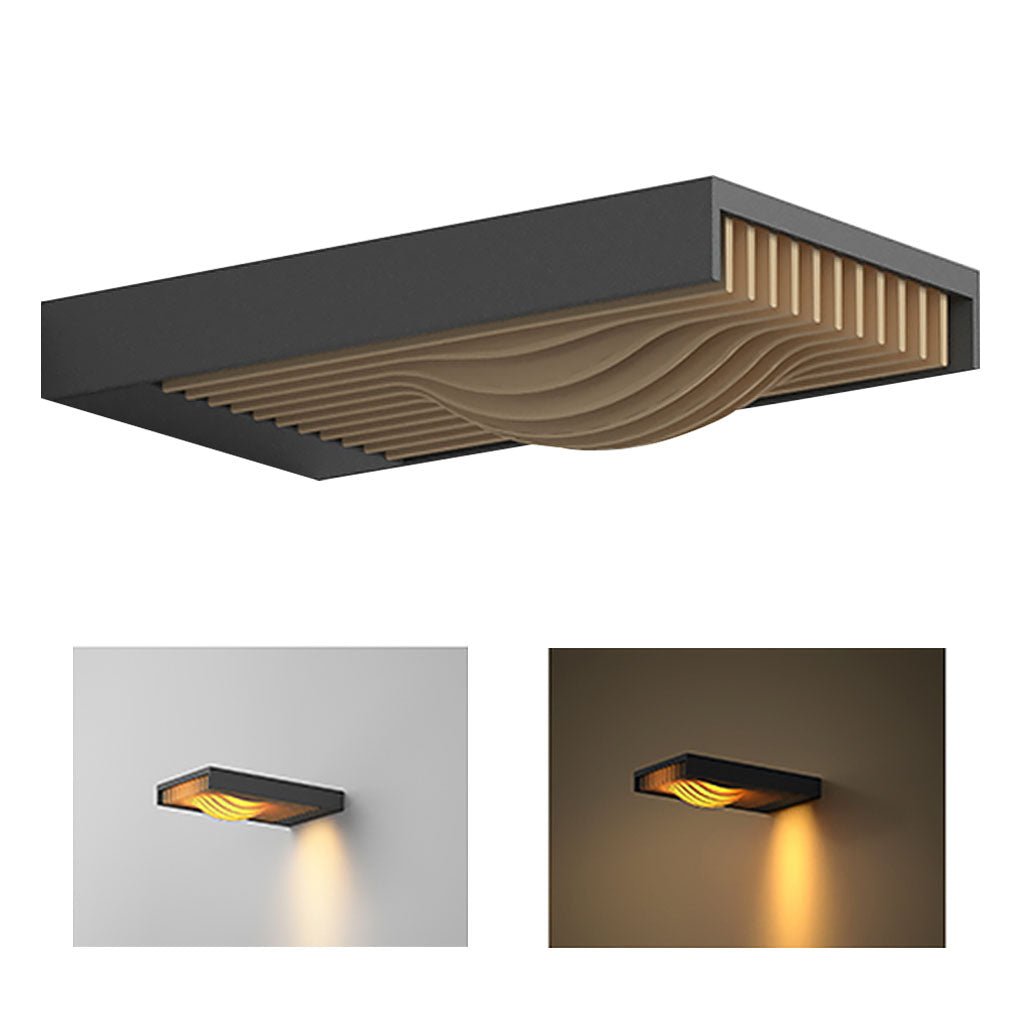 Outdoor LED Waterproof Solar Decorative Lighting Wall Light for Courtyard Balcony Aisle - Lumpaz