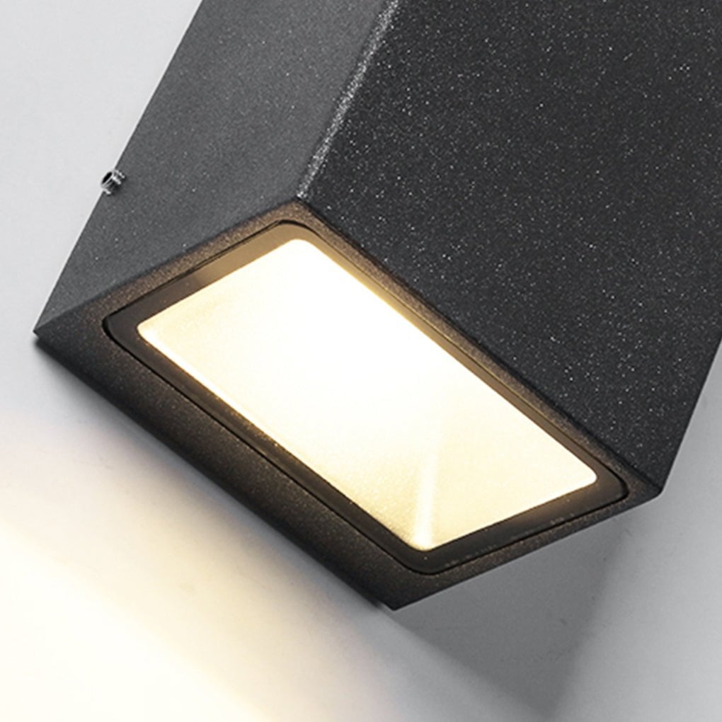 Two Light Effect Optional Waterproof LED Wall Light for Outdoor Villa Courtyard - Lumpaz