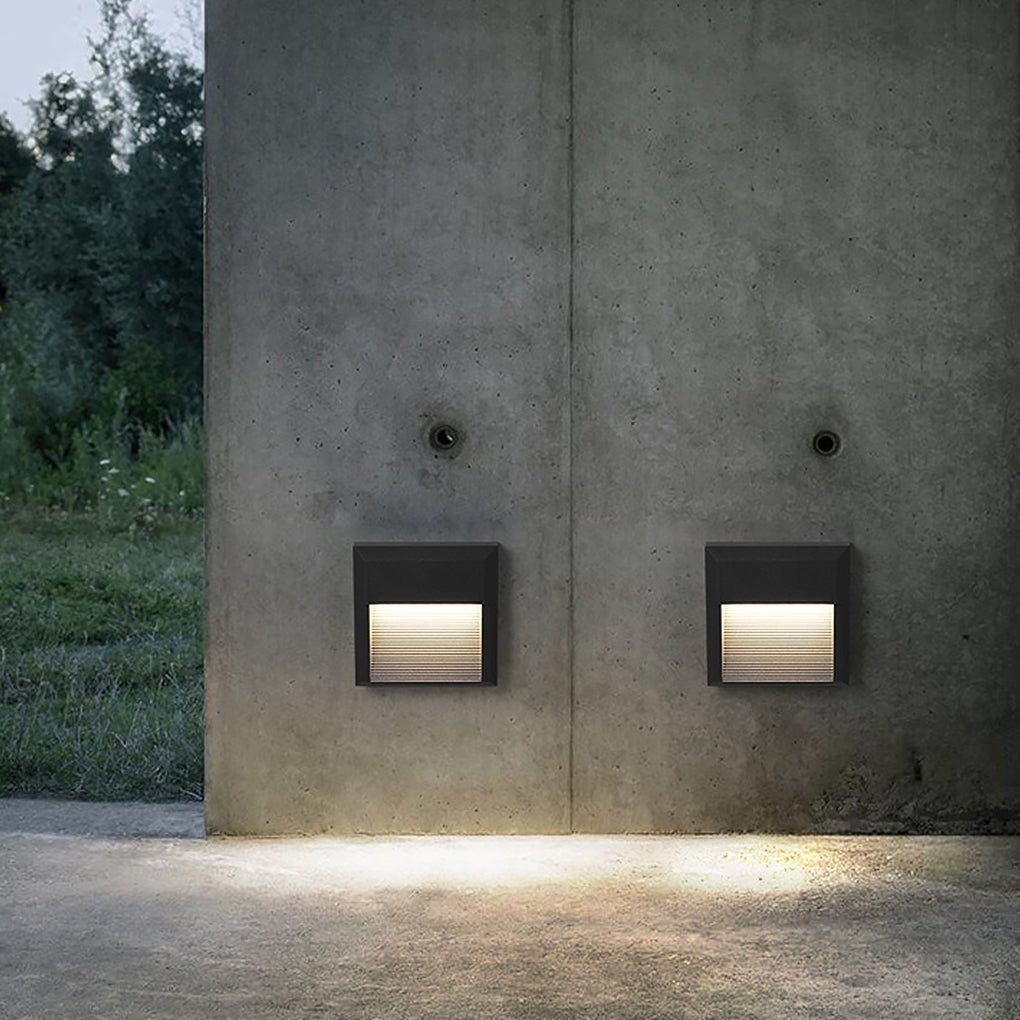 Waterproof Outdoor LED Step Lights Corner Lamp for Villa Courtyard Garden - Lumpaz