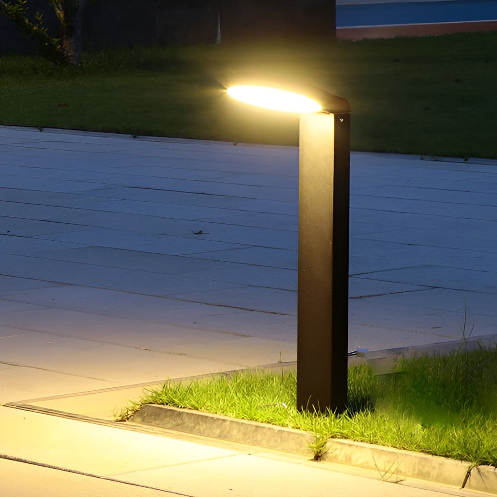 Spoon-shaped Waterproof 18W LED Black Modern Wall Lamp Pathway Lights - Lumpaz