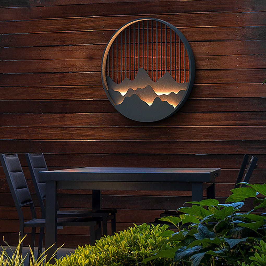 Creative Outdoor Waterproof LED Balcony Garden Light Landscape Wall Sconces - Lumpaz