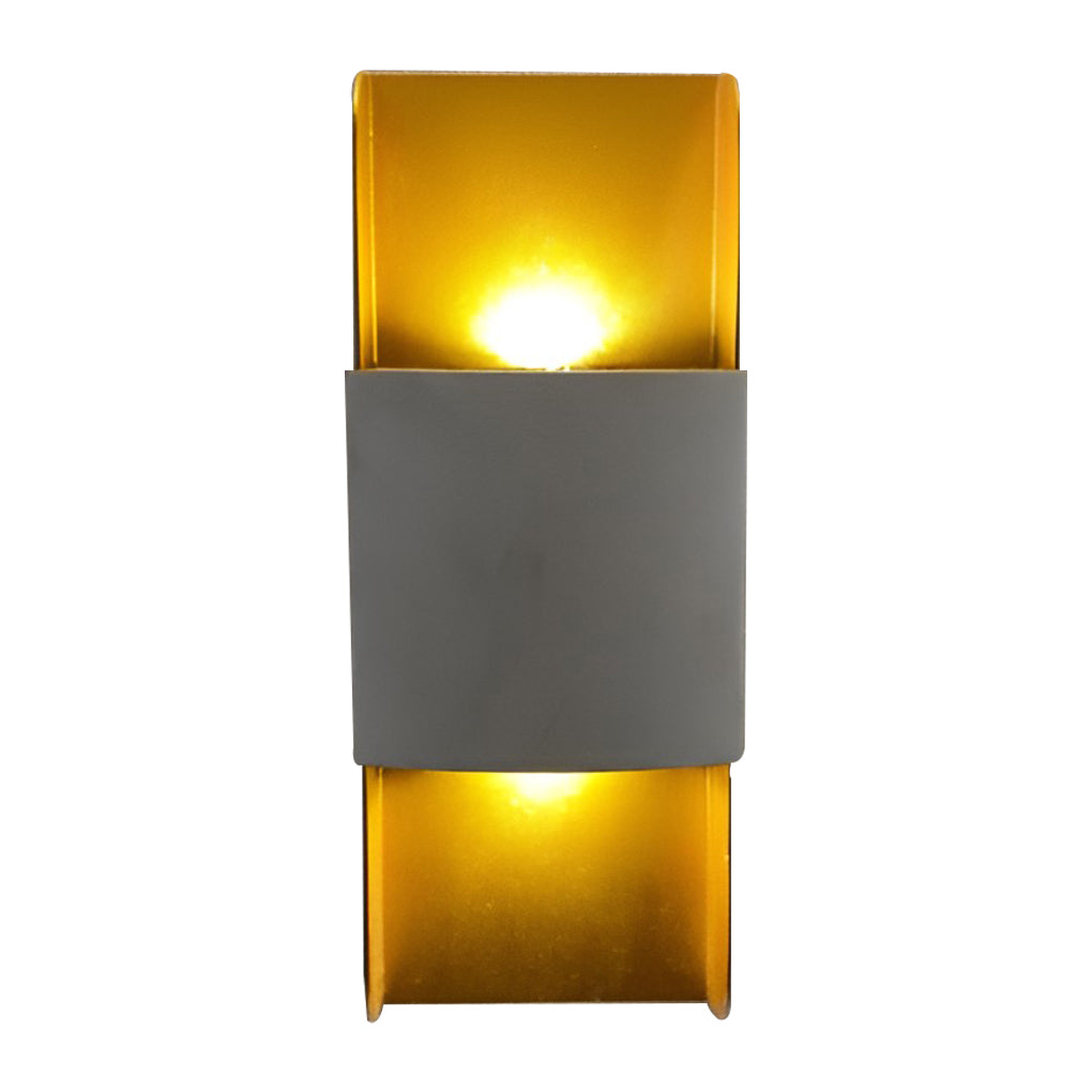 LED Up and Down Lights COB Waterproof Metal Modern Outdoor Wall Lamps - Lumpaz