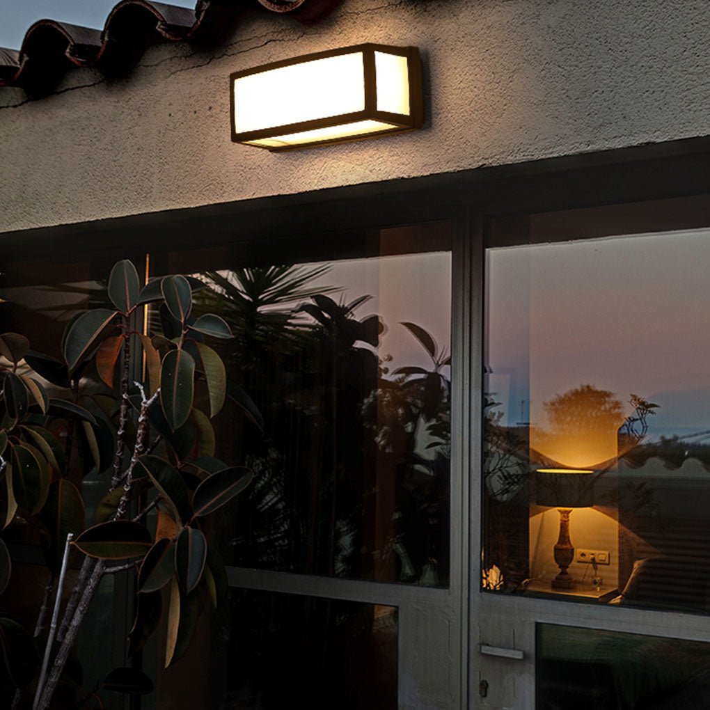 Unique Double-layer Lampshade Waterproof Outdoor LED Wall Lamp for Villa Courtyard Balcony - Lumpaz