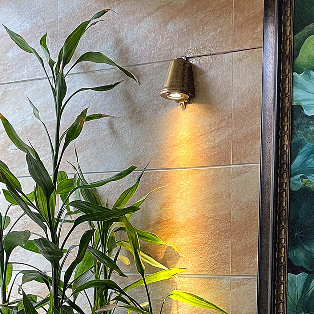 Vintage Bell-shaped Wall Lamp Outdoor Wall Lights Fixture LED Wall Sconce Lighting - Lumpaz