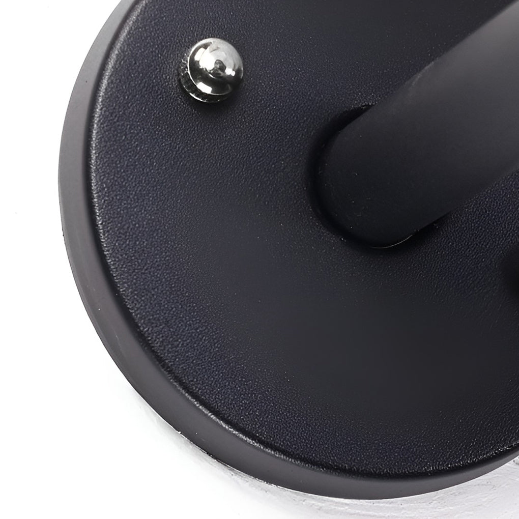 Round Three Step Dimming LED Modern Solar Wall Lights Outdoor Wall Lamp - Lumpaz