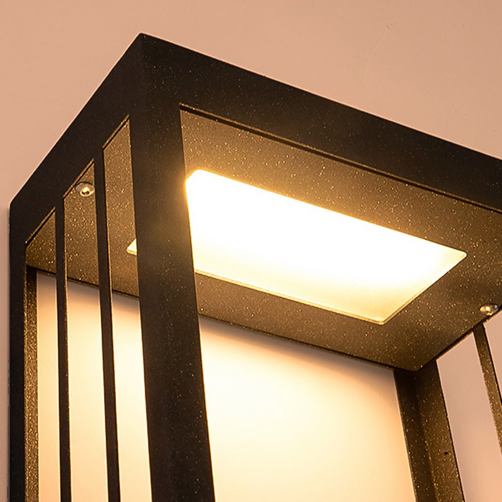 Mountain Scenery LED up Down Lighting Waterproof Solar Wall Lamp Porch Lights - Lumpaz