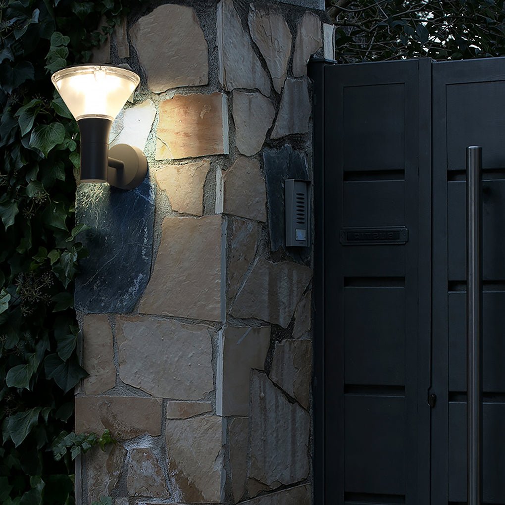 Round LED Waterproof Nordic Sconces Wall Lamp Outdoor Lights Path Lights - Lumpaz