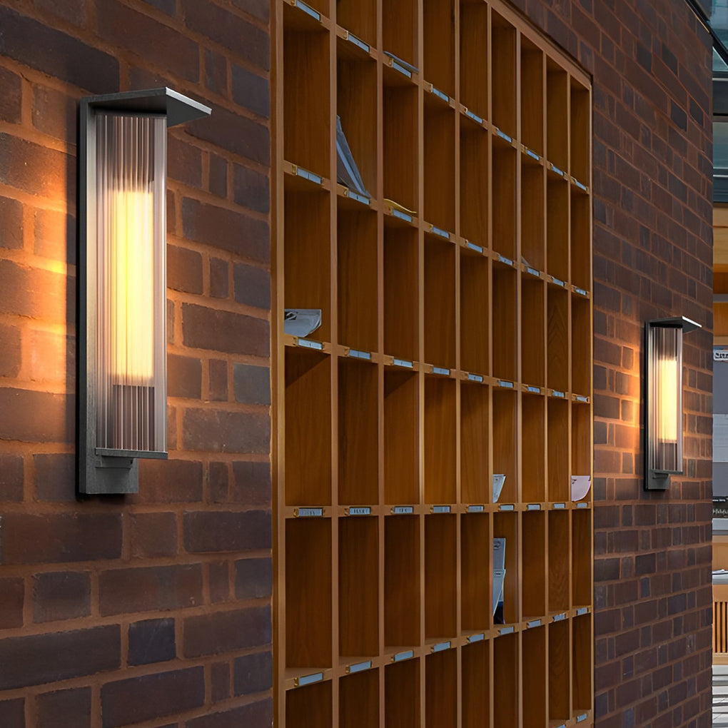 Waterproof LED Solar Vintage Outdoor Wall Light Fixture Wall Lamp - Lumpaz
