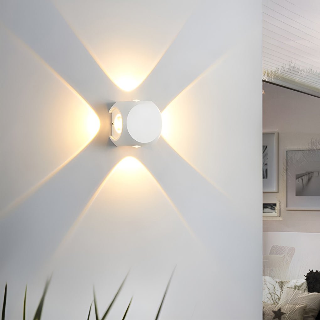 LED Up and Down Lights Wall Lamp Outdoor Wall Lights Wall Sconce Lighting - Lumpaz