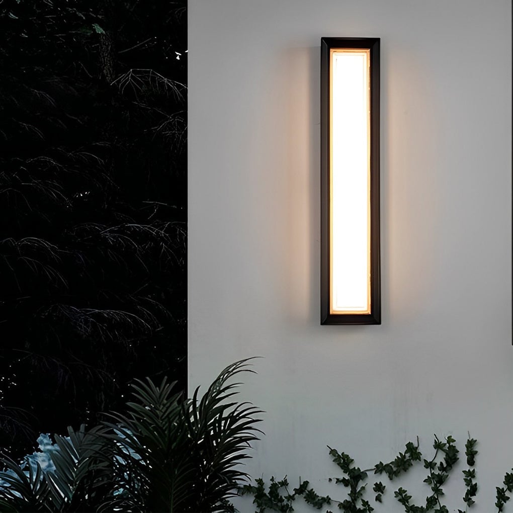 Minimalist Waterproof Creative Aluminum Modern Outdoor Wall Light - Lumpaz