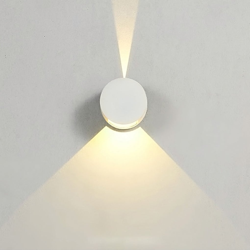 Round Up and Down Lights Waterproof LED Wall Lights for Indoor Outdoor Balcony - Lumpaz