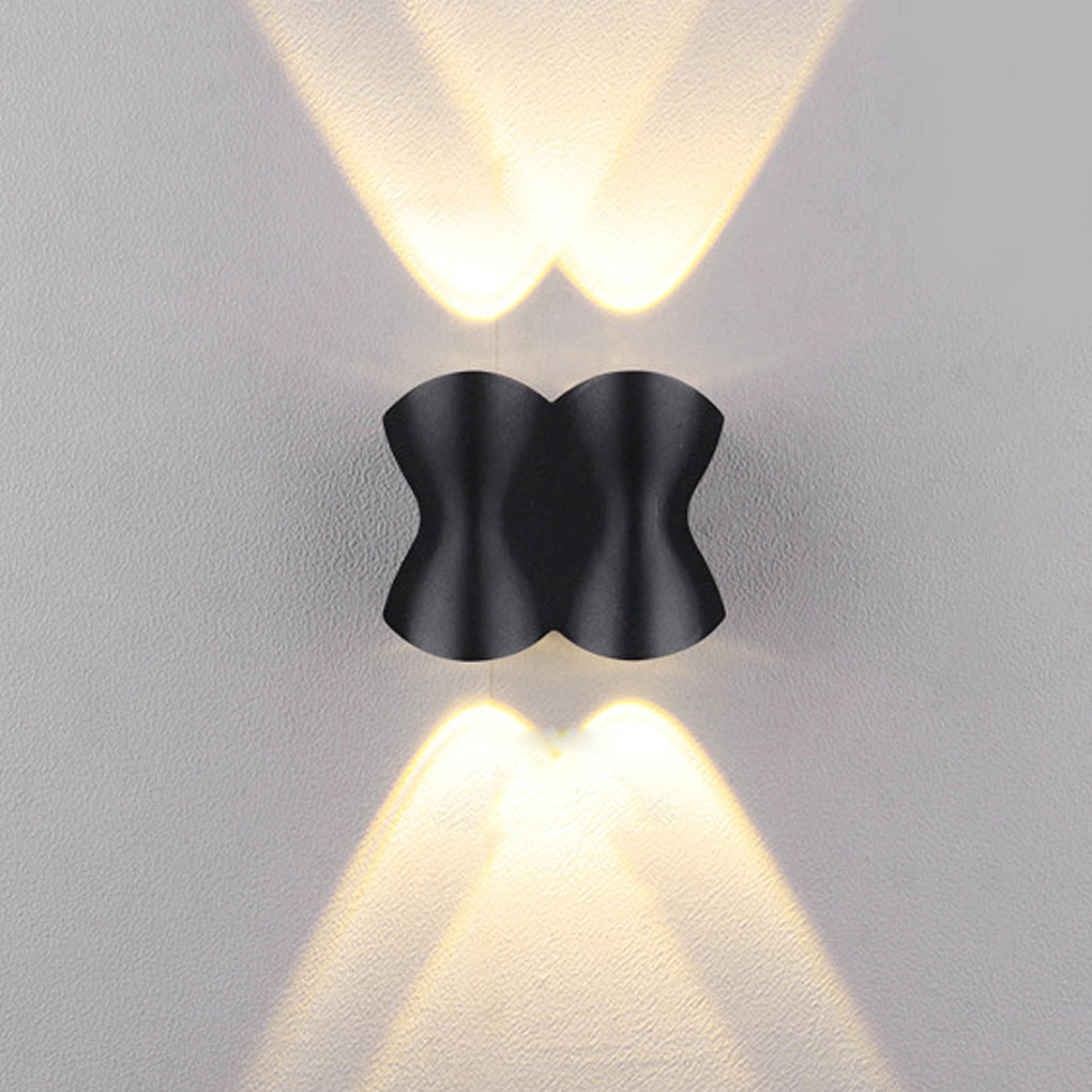 Creative LED Up and Down Lights Waterproof Modern Outdoor Wall Lamp - Lumpaz