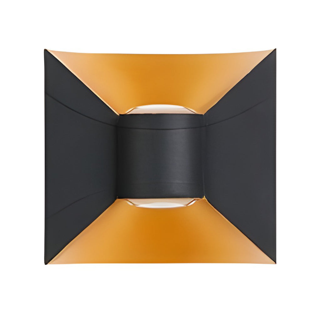 Square Up and Down Lights 6W LED Waterproof Modern Outdoor Sconces - Lumpaz