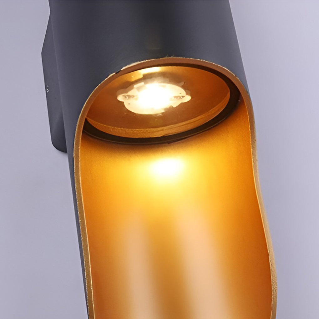 Waterproof Up and Down Lights LED Modern Outdoor Wall Sconces Lighting - Lumpaz