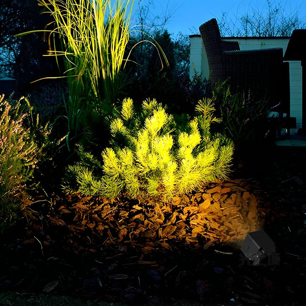 Adjustable Square Waterproof Colorful Spotlight Outdoor Wall Lights - Lumpaz