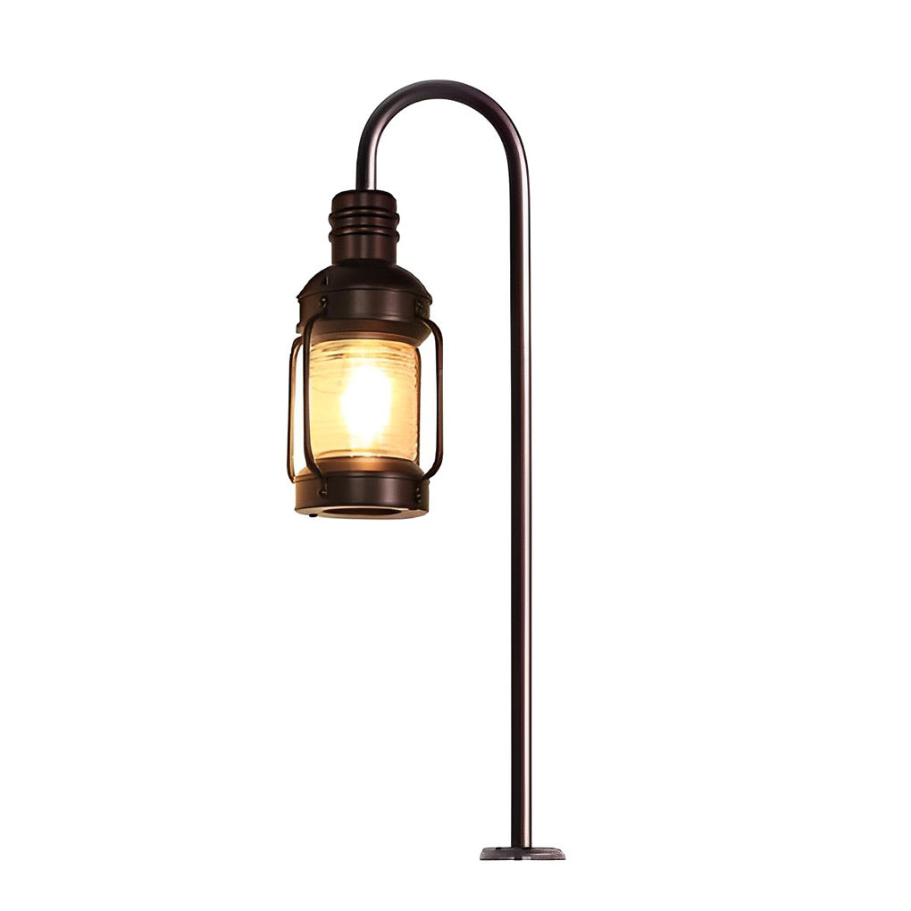 Antique Lantern Aluminum Waterproof LED Outdoor Wall Lamp Lawn Lights - Lumpaz