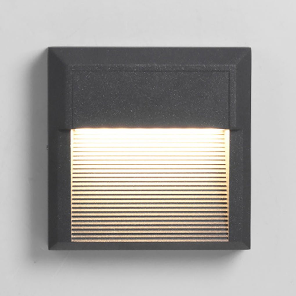 Waterproof Outdoor LED Step Lights Corner Lamp for Villa Courtyard Garden - Lumpaz