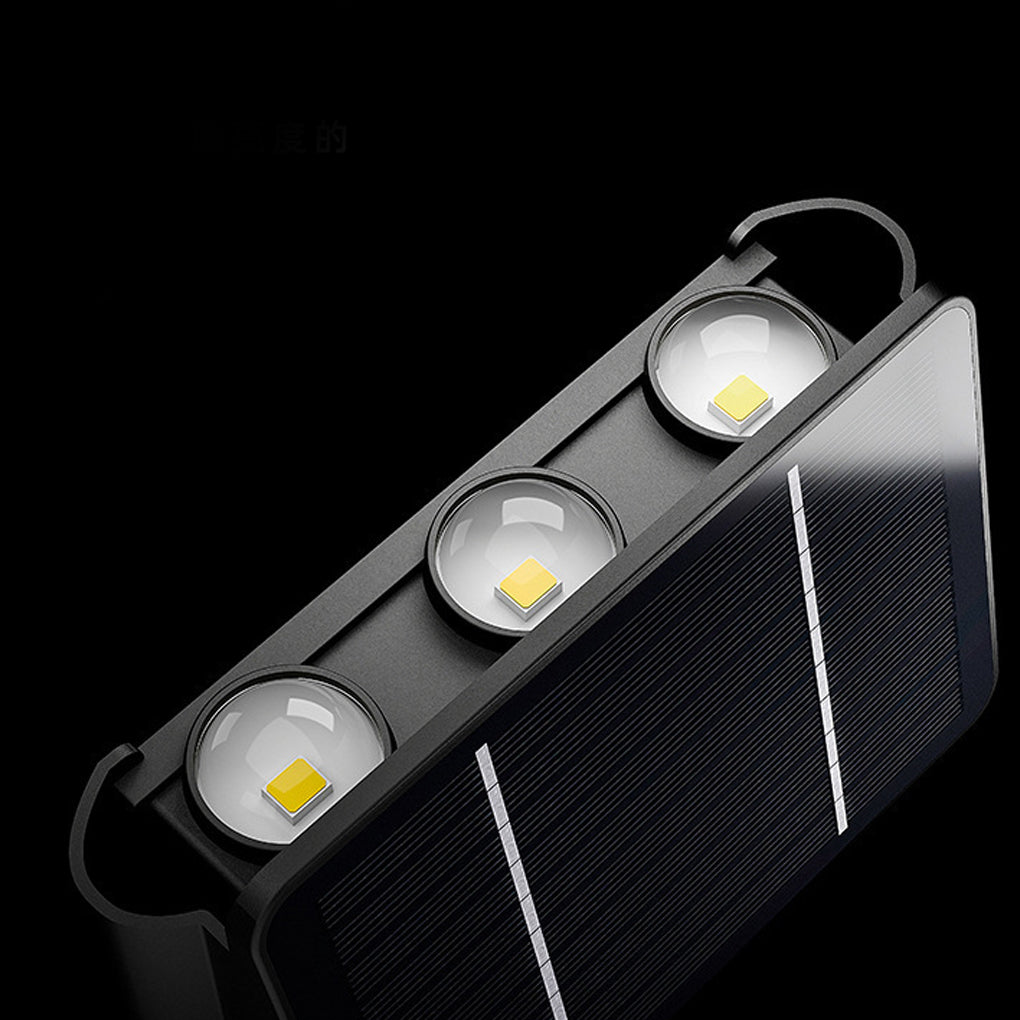 Up and Down Lighting LED Waterproof Black Modern Solar Wall Lights - Lumpaz