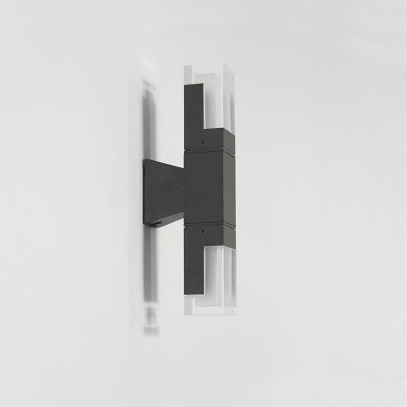 Square Up and Down Lighting LED Waterproof Modern Outdoor Wall Lights - Lumpaz