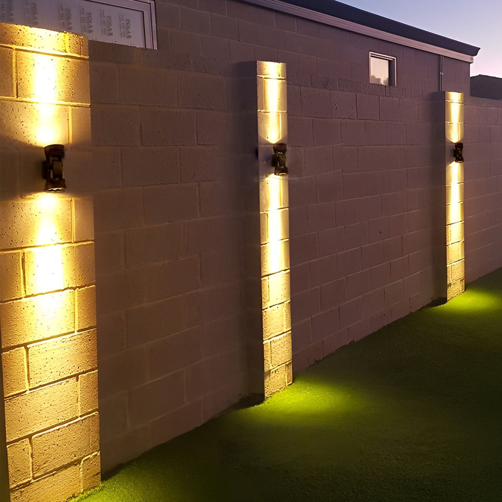 Adjustable Up and Down Light LED Waterproof Modern Wall Washer Lights - Lumpaz
