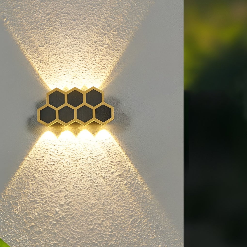 Beehive-shaped LED Up and Down Lights Waterproof Modern Wall Washer Light - Lumpaz