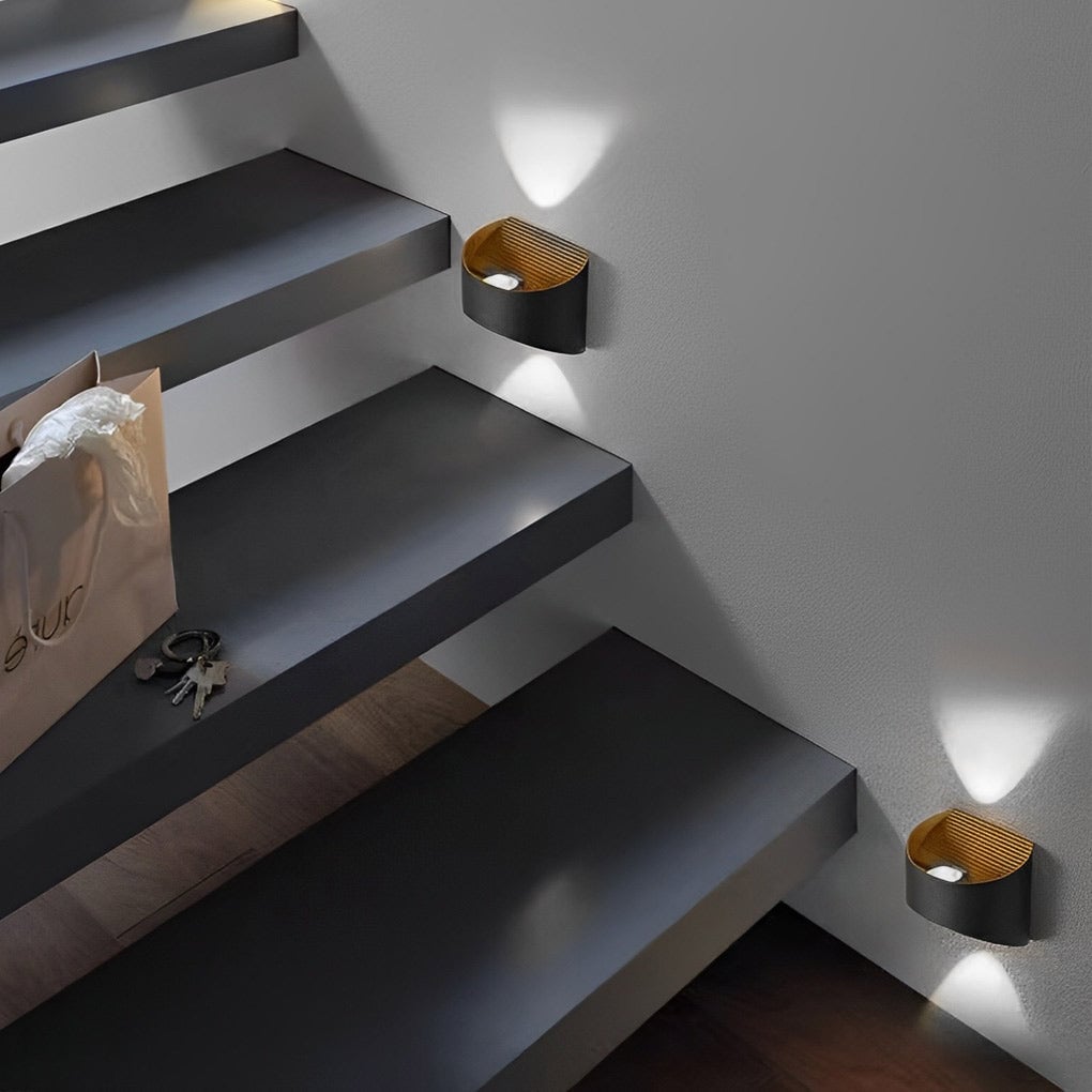 Unique Up and Down Lighting LED Waterproof Modern Exterior Wall Lights - Lumpaz