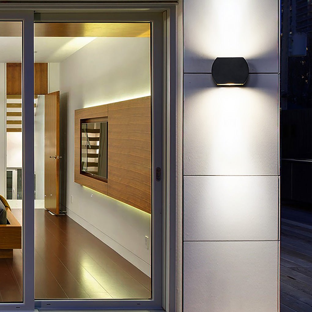 Nordic Minimalist Outdoor LED Waterproof Wall Light for Villa Courtyard Aisle - Lumpaz