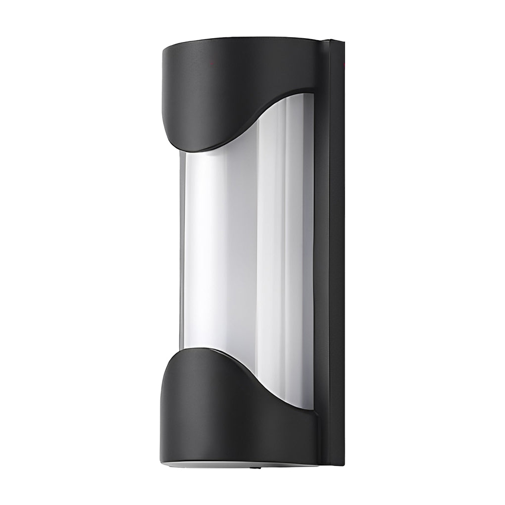 Creative Waterproof LED Black Modern Outdoor Wall Lamp Exterior Lights - Lumpaz