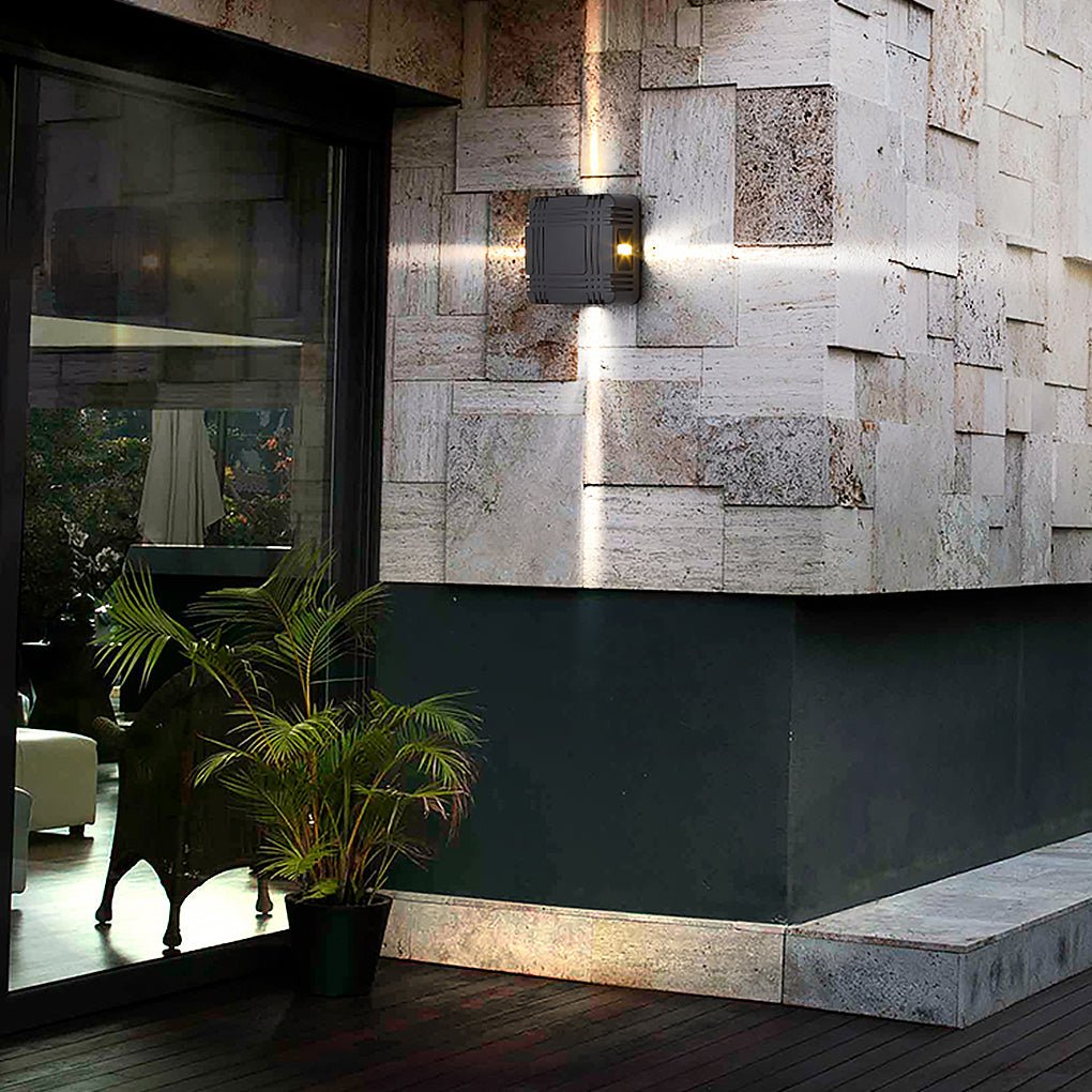 Unique Design Outdoor LED Waterproof Wall Light for Villa Gate Balcony - Lumpaz