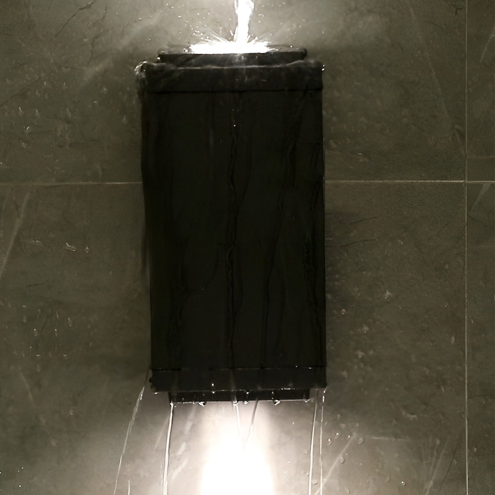 Up Down Lighting LED Outdoor Waterproof Black Modern Wall Washer Light - Lumpaz
