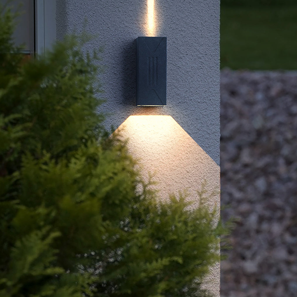 Waterproof Outdoor Up and Down Lights LED Wall Lamp for Villa Balcony Garden - Lumpaz