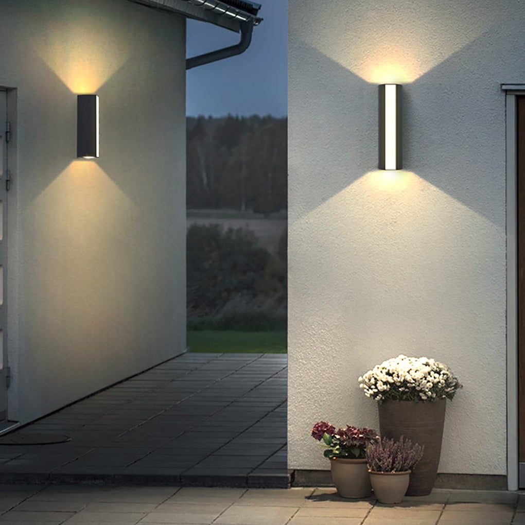 Outdoor Waterproof LED Exterior Wall Lights for Courtyard Garden Fence Decorative - Lumpaz