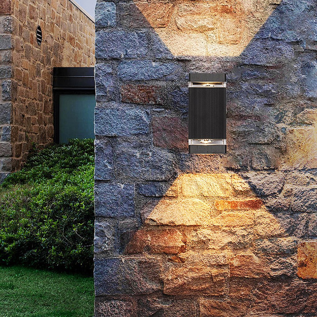Square Up and Down Lights LED Outdoor Wall Lights Wall Sconce Lighting Wall Lamp - Lumpaz