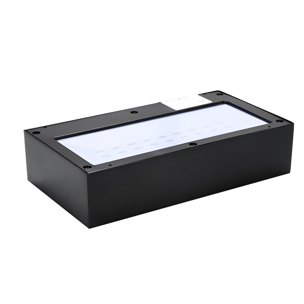 Waterproof LED Up and Down Lights Motion Sensor Modern Solar Wall Lamp - Lumpaz