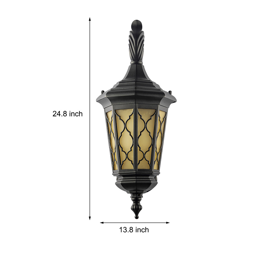 Outdoor Retro Waterproof Wall Lamp Decorative Lighting for Villa Courtyard Balcony - Lumpaz