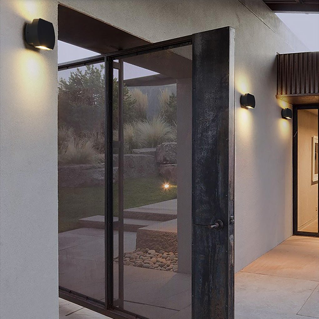 Nordic Minimalist Outdoor LED Waterproof Wall Light for Villa Courtyard Aisle - Lumpaz