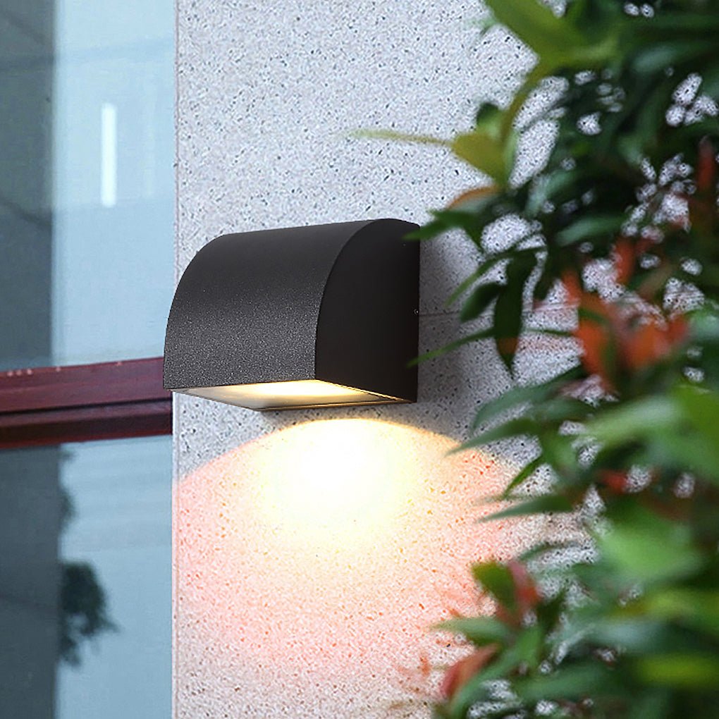 Waterproof Geometric Shaped Nordic Outdoor Wall Lights Wall Sconce Lighting - Lumpaz