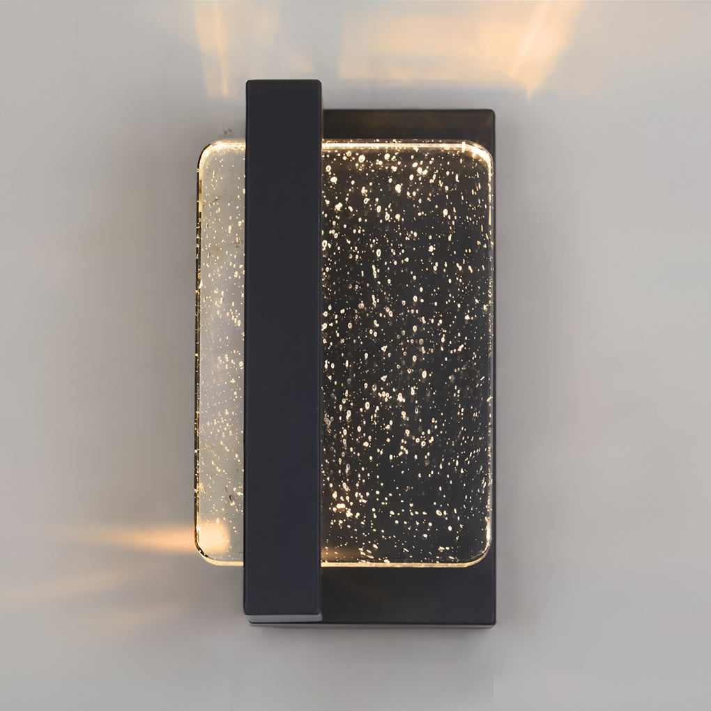 Creative Crystal Waterproof Modern Outdoor Wall Lamp Wall Sconce Lighting - Lumpaz