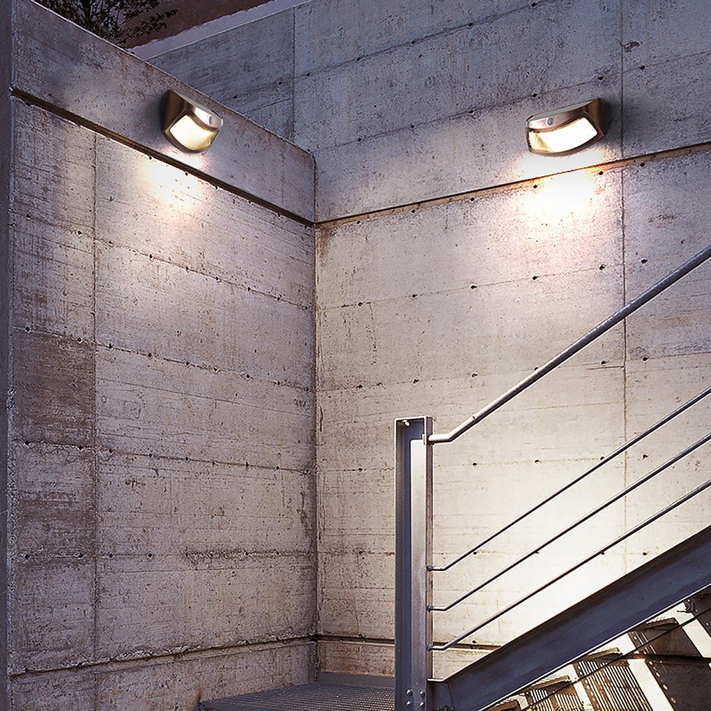 Intelligent Light Control Human Motion Sensor Solar Outdoor LED Wall Light - Lumpaz